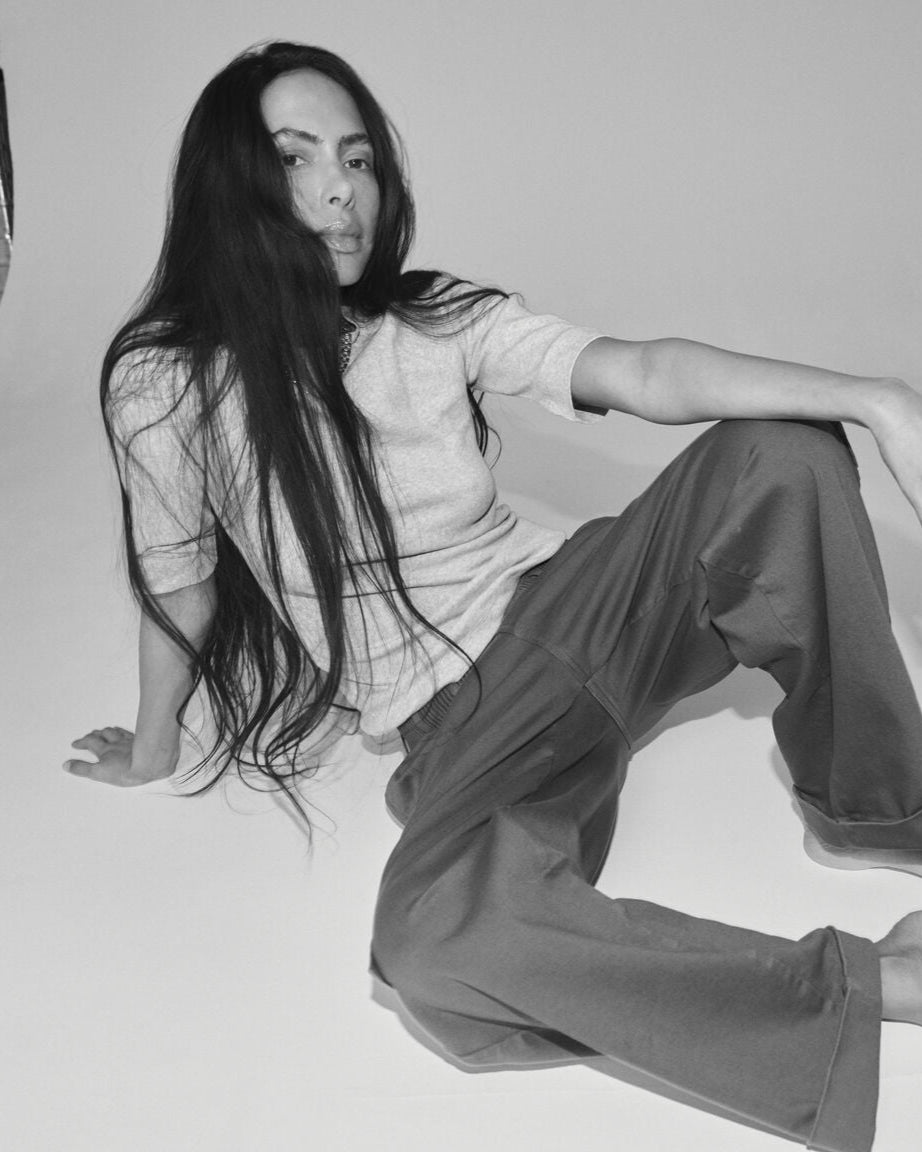 Modelshot / Grey Melange / Detail